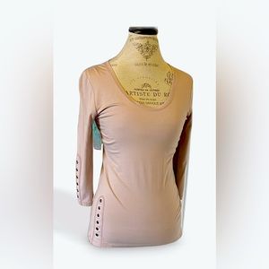 Lauren Vidal EUC 3/4 Sleeve Top